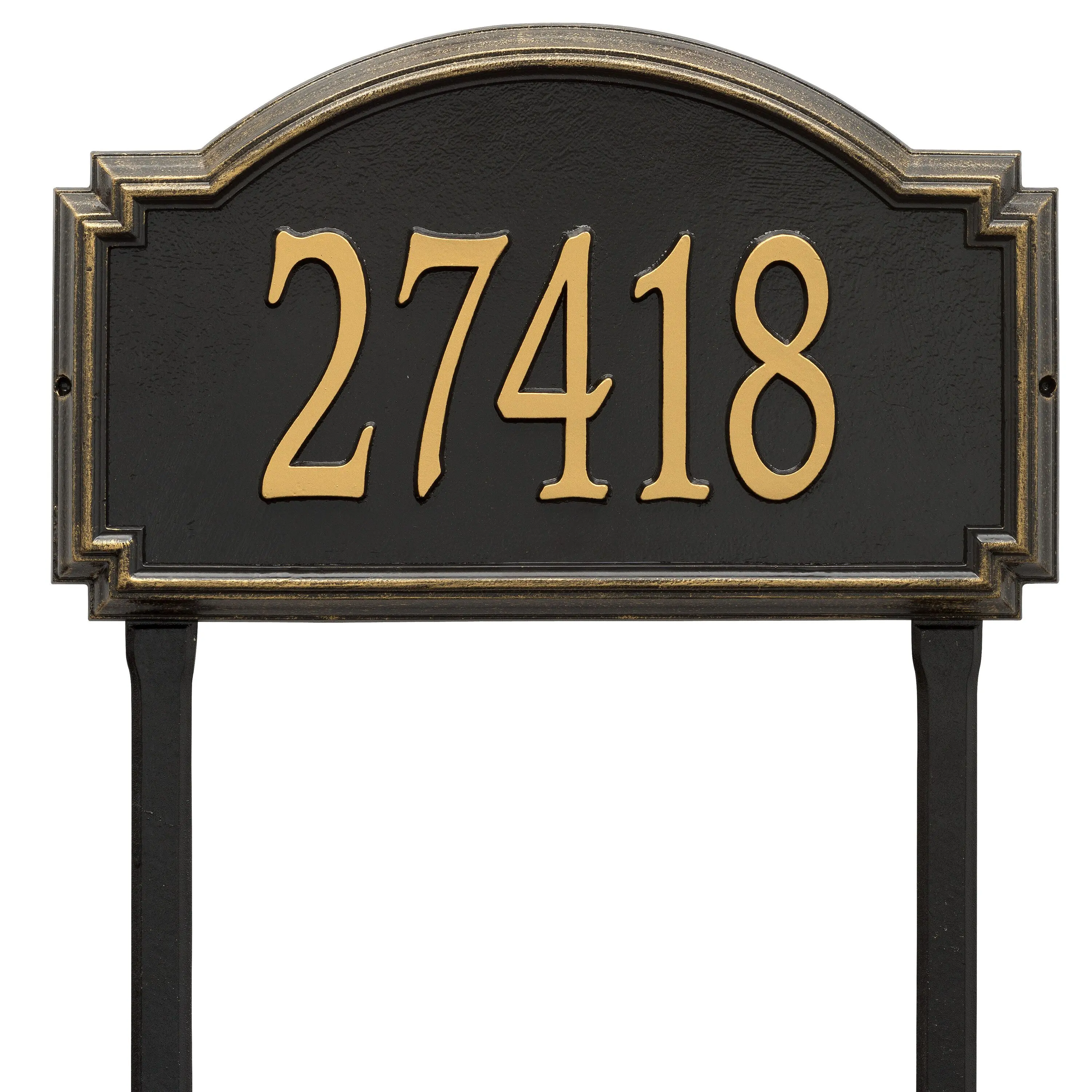 Whitehall Products Williamsburg Estate Address Plaque