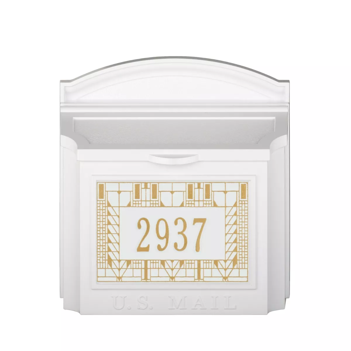 Personalized Tree of Life Locking Wall Mailbox