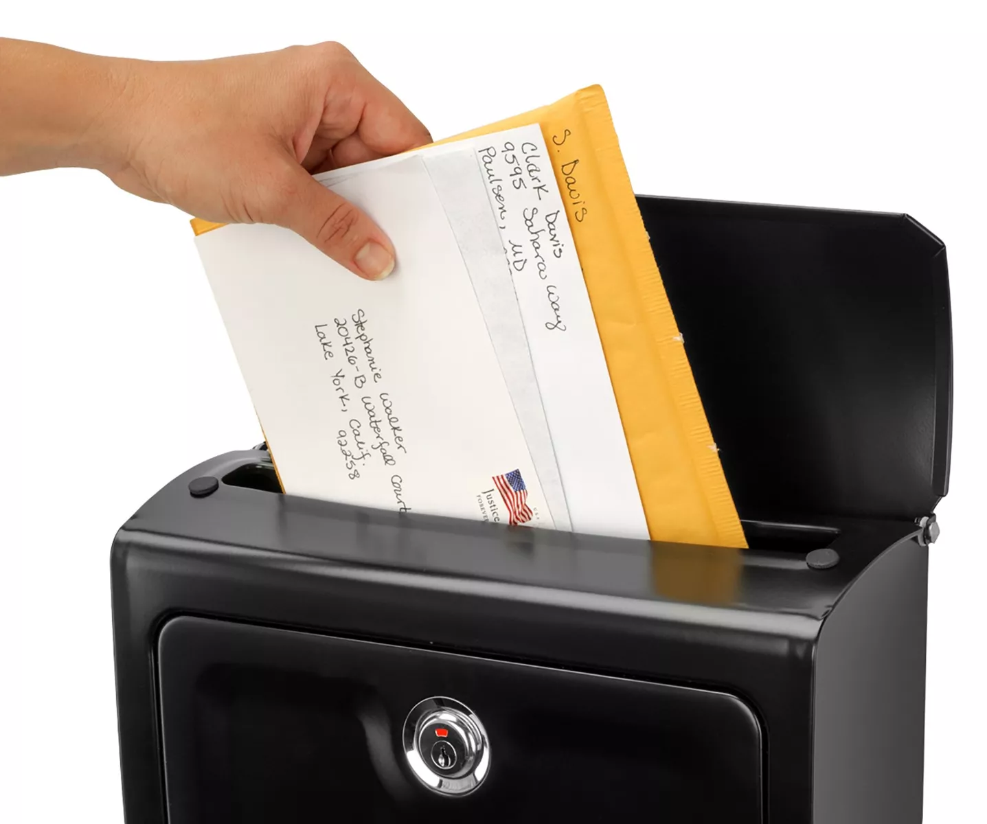 Sienna Locking Wall Mount Mailbox | Secure & Durable