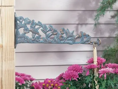 Whitehall Hummingbird Nature Hook - French Bronze