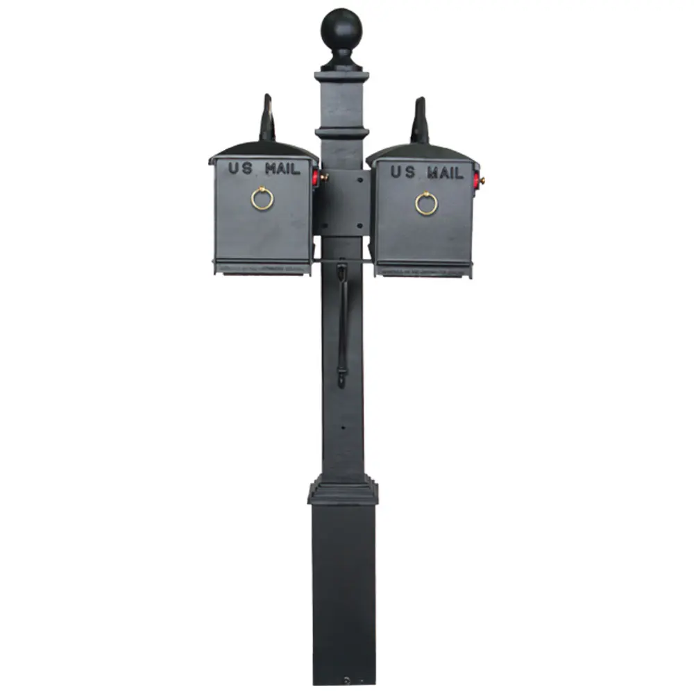 Twin Mailbox Deluxe System 5 | Durable Mailbox System