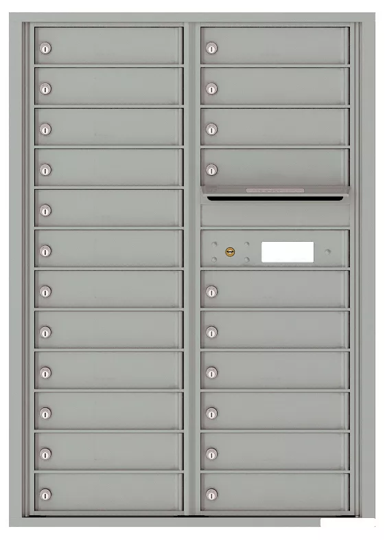 Versatile Front Loading Commercial Mailbox with 22 Tenant Doors and ...