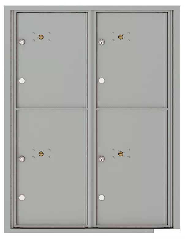 Stackable Mailboxes Versatile Front Loading Fully Recessed Single Column Commercial Mailbox ...