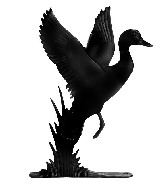 Whitehall Black Duck Mailbox Ornament