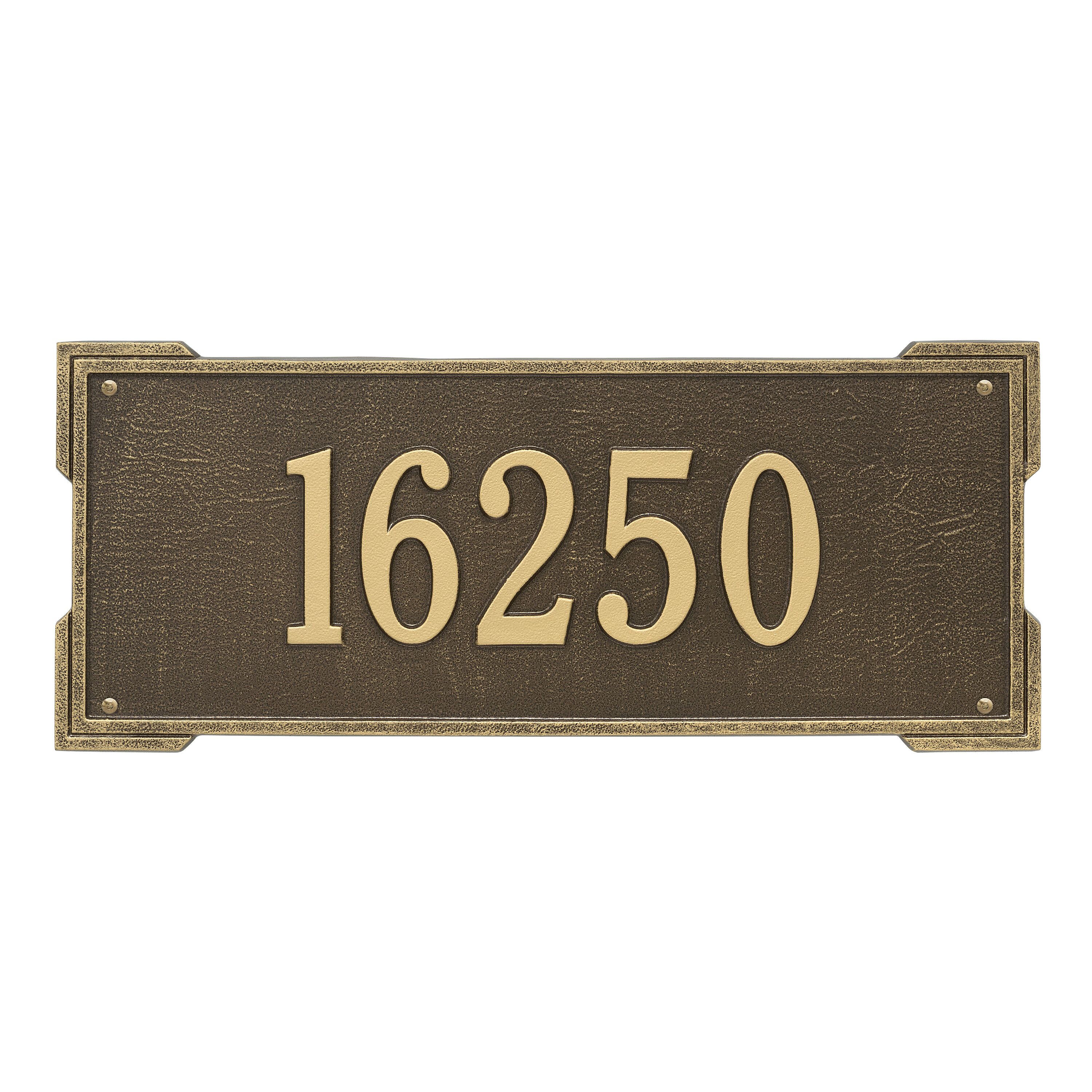 Personalized Roanoke Plaque - Estate - Wall - 1 Line