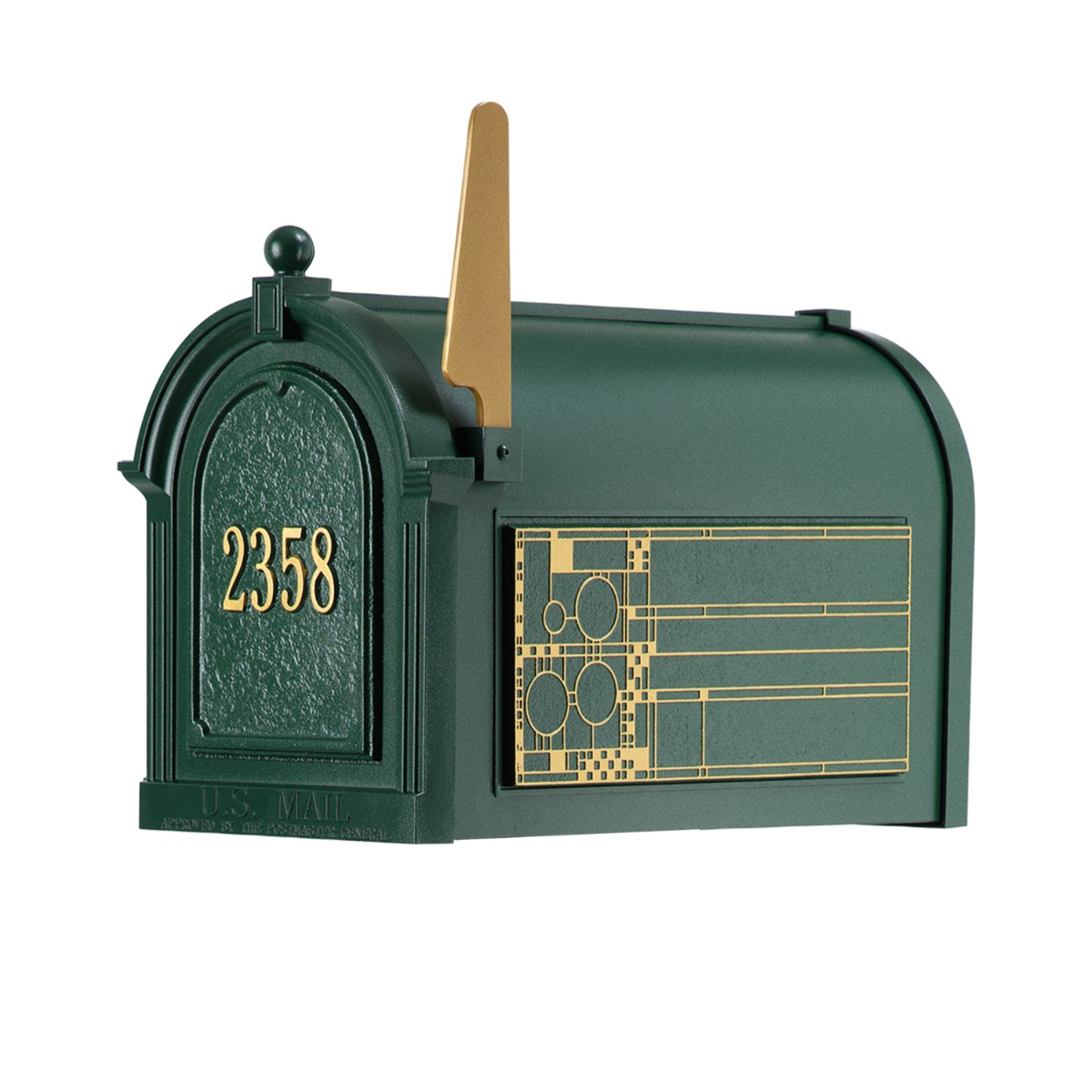 Whitehall Capitol Mailbox Frank Lloyd Wright Coonley Package
