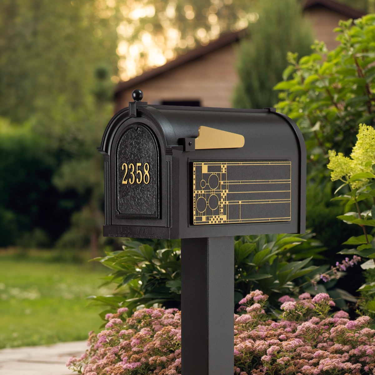 Whitehall Premium Mailbox Frank Lloyd Wright Coonley Package