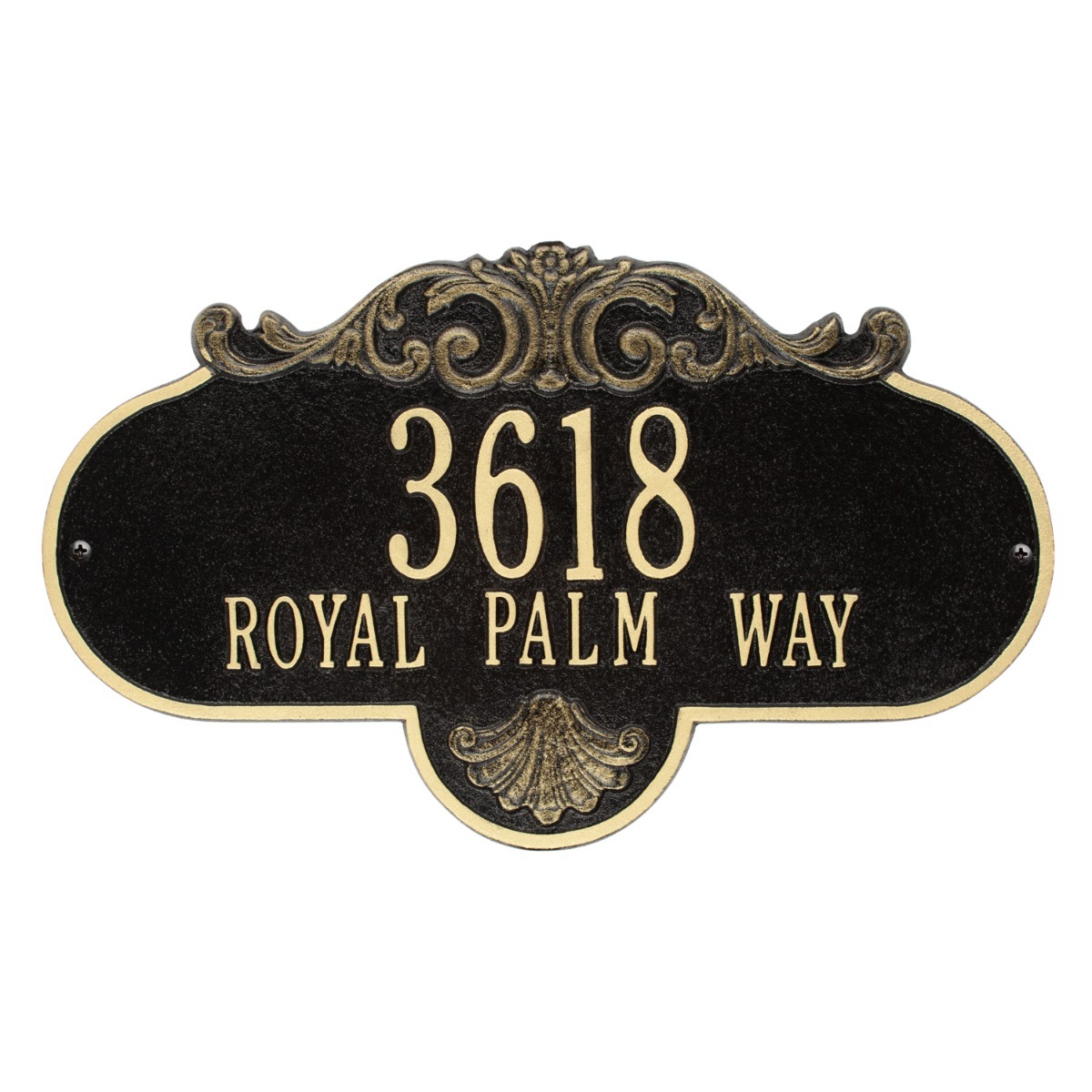 Whitehall Rochelle - Grande Wall - Two Line Address Plaque 