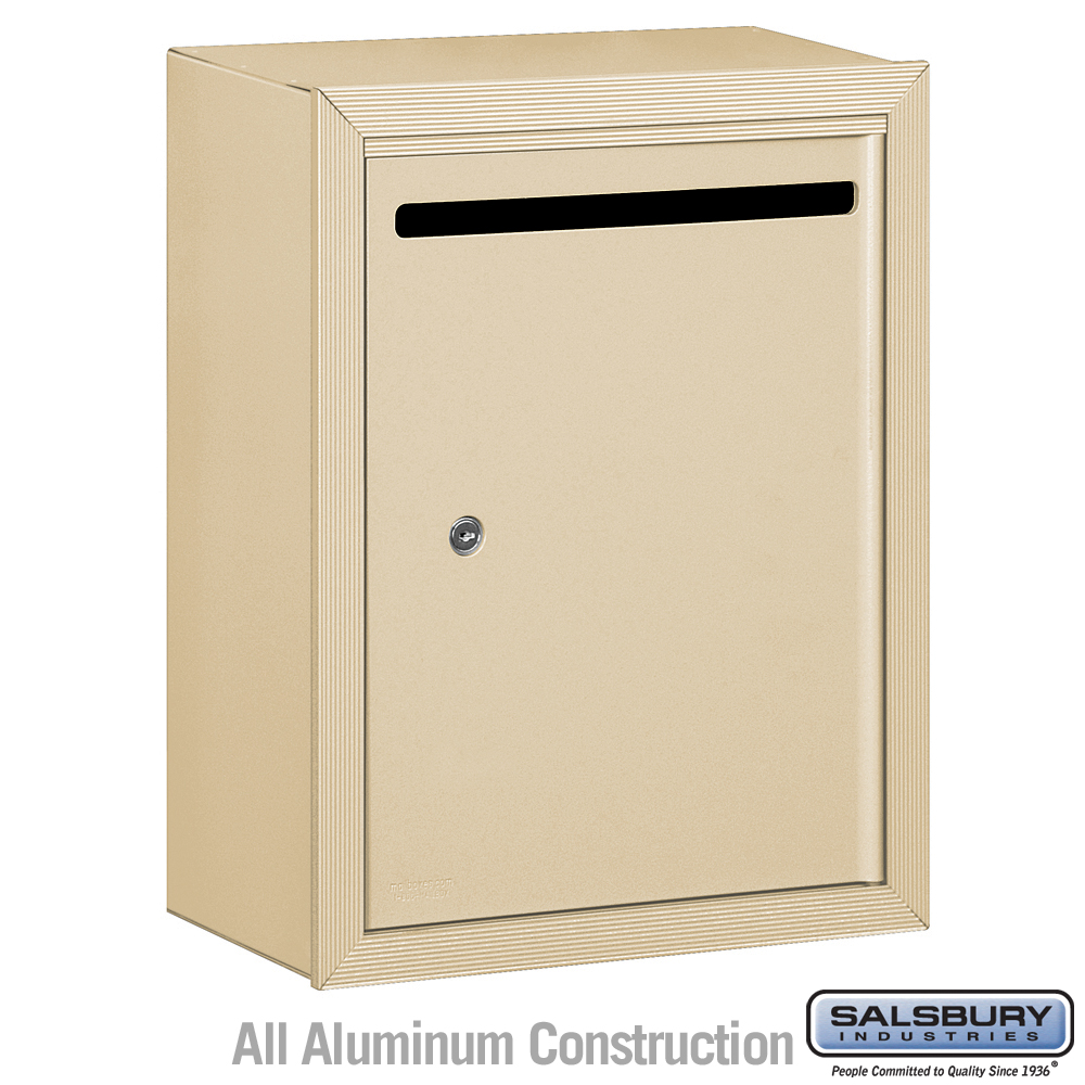 Salsbury Letter Box (Includes Commercial Lock) - Standard - Surface Mounted Private Access