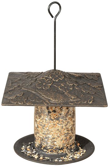 Whitehall 6" Cardinal Tube Feeder - Oil Rub Bronze