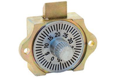 New Hudson Combination Lock - Dial Style