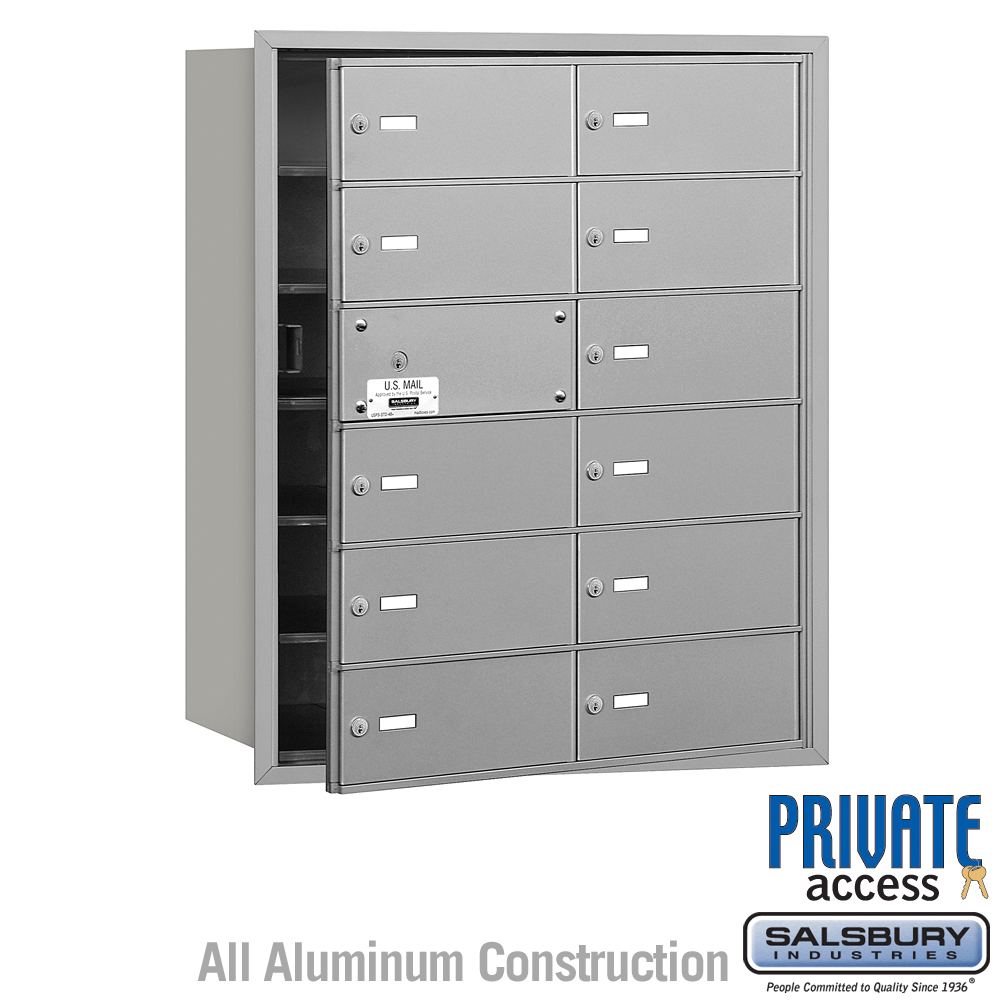3600 Series Collection Unit Bronze USPS Rear Loading for 5 Door High 4B Plus Mailbox Units 3600 Series Collection Unit Bronze USPS Rear Loading for 5 Door High 4B Plus Mailbox Units