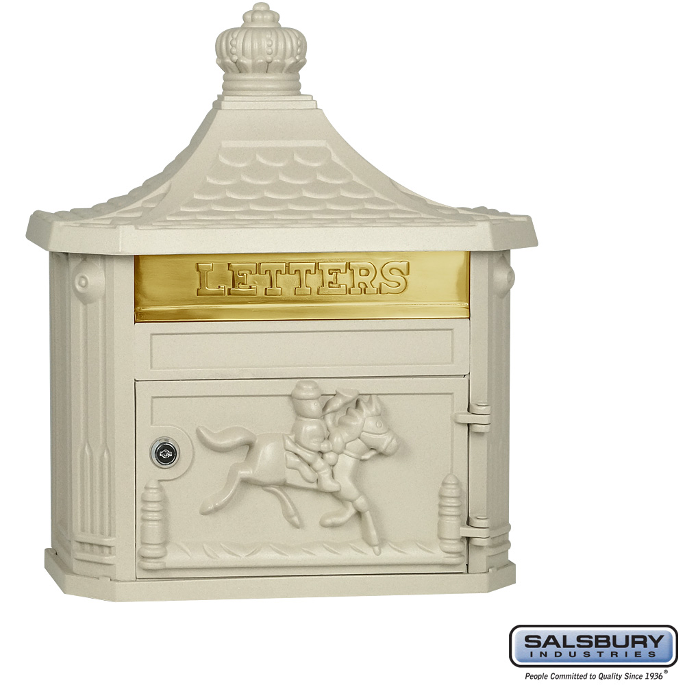 Salsbury Victorian Mailbox - Surface Mounted