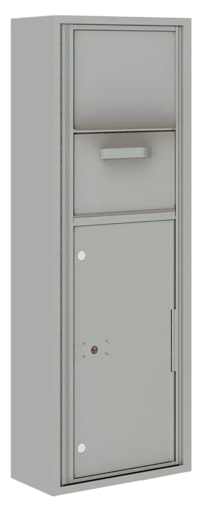 Florence 4C Mailbox Hopper Collection Drop Box - Front Loading - 13 Doors High -  Surface Mounted - Private Access