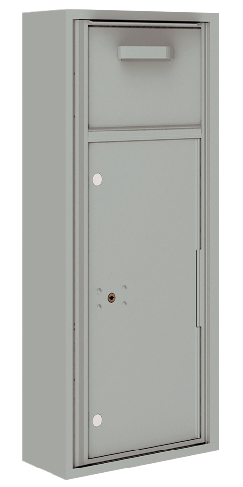 Florence 4C Mailbox Hopper Collection Drop Box - Front Loading - ADA Compliant Max Height - Surface Mounted - Private Access