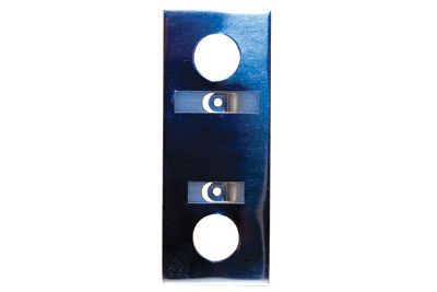 Escutcheon - Mirror Silver