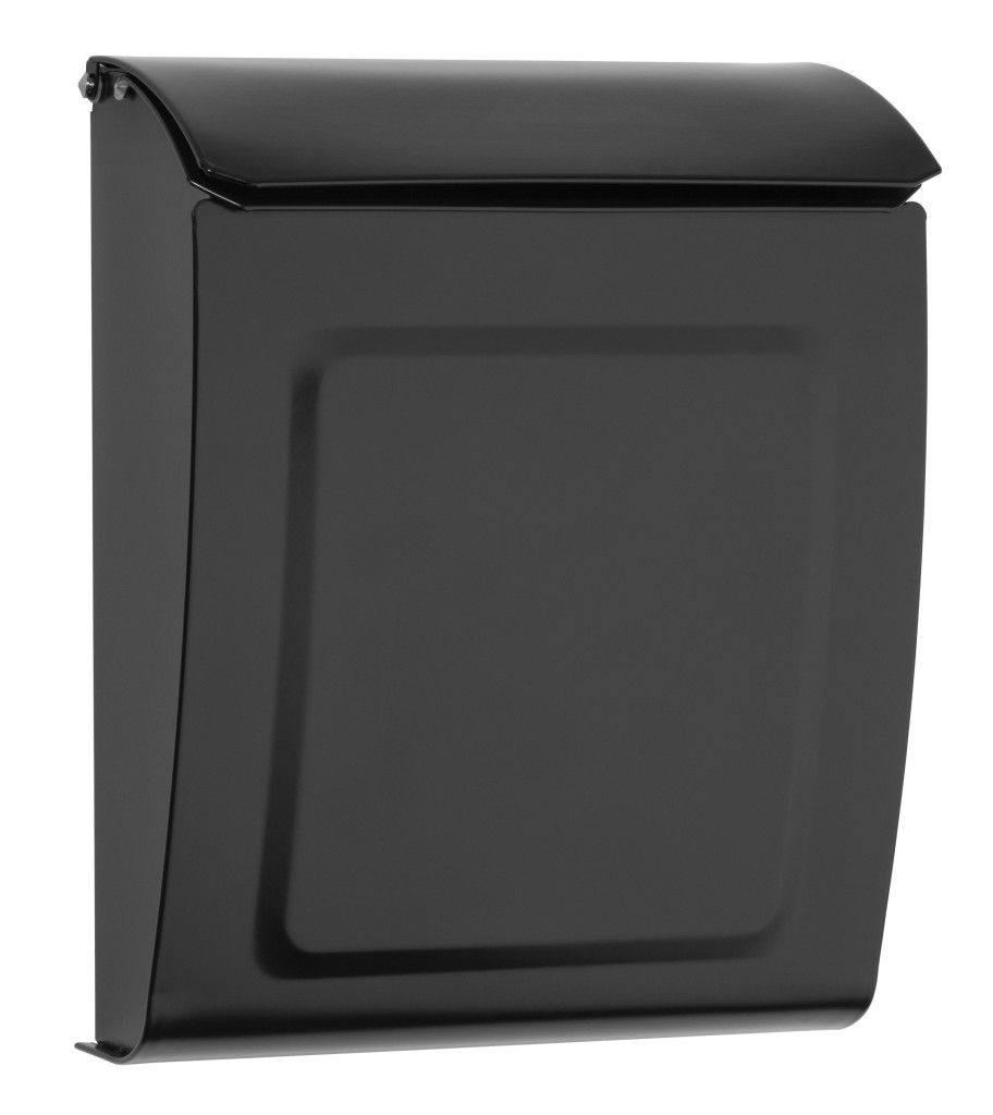 Aspen Powder-Coated Steel Locking Wall-Mount Mailbox (Choose Color)
