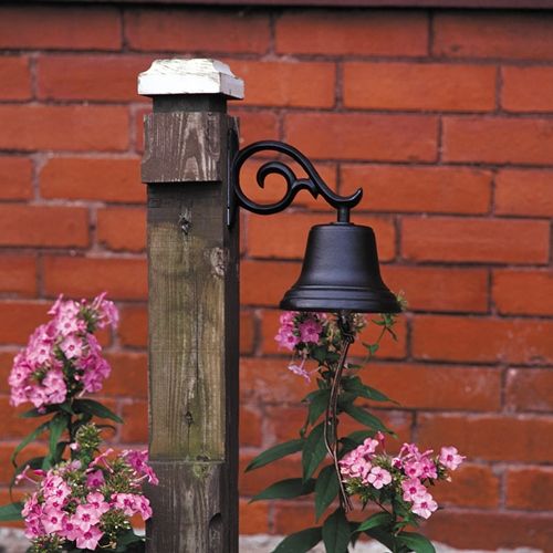 Whitehall Medium Bell Ornament Black