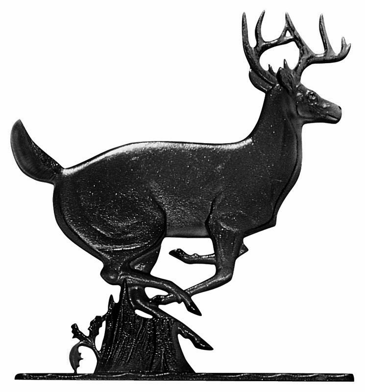 Whitehall Black Buck Mailbox Ornament