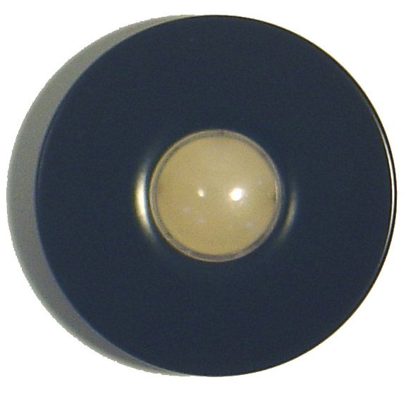 Doorbell Button Satin Black