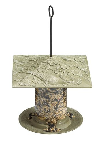 Whitehall 6" Cardinal Tube Feeder - French Bronze