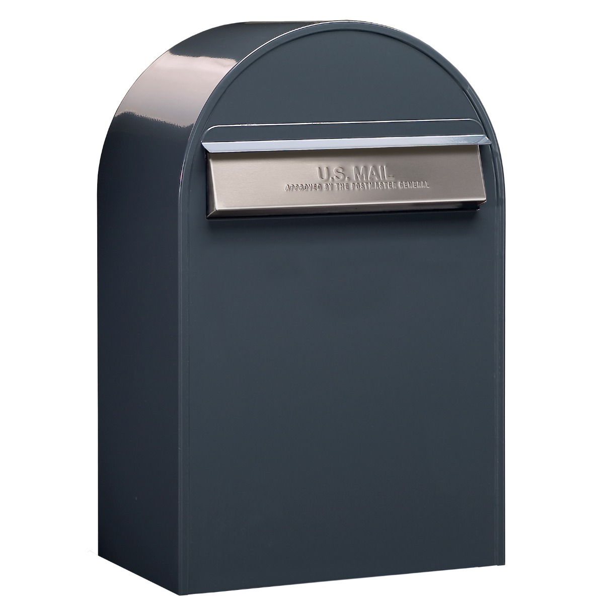 USPS Bobi Classic (B) Rear Access Mailbox Grey