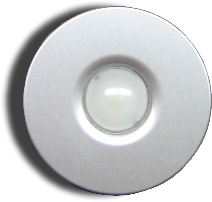 Doorbell Button Brushed Aluminium
