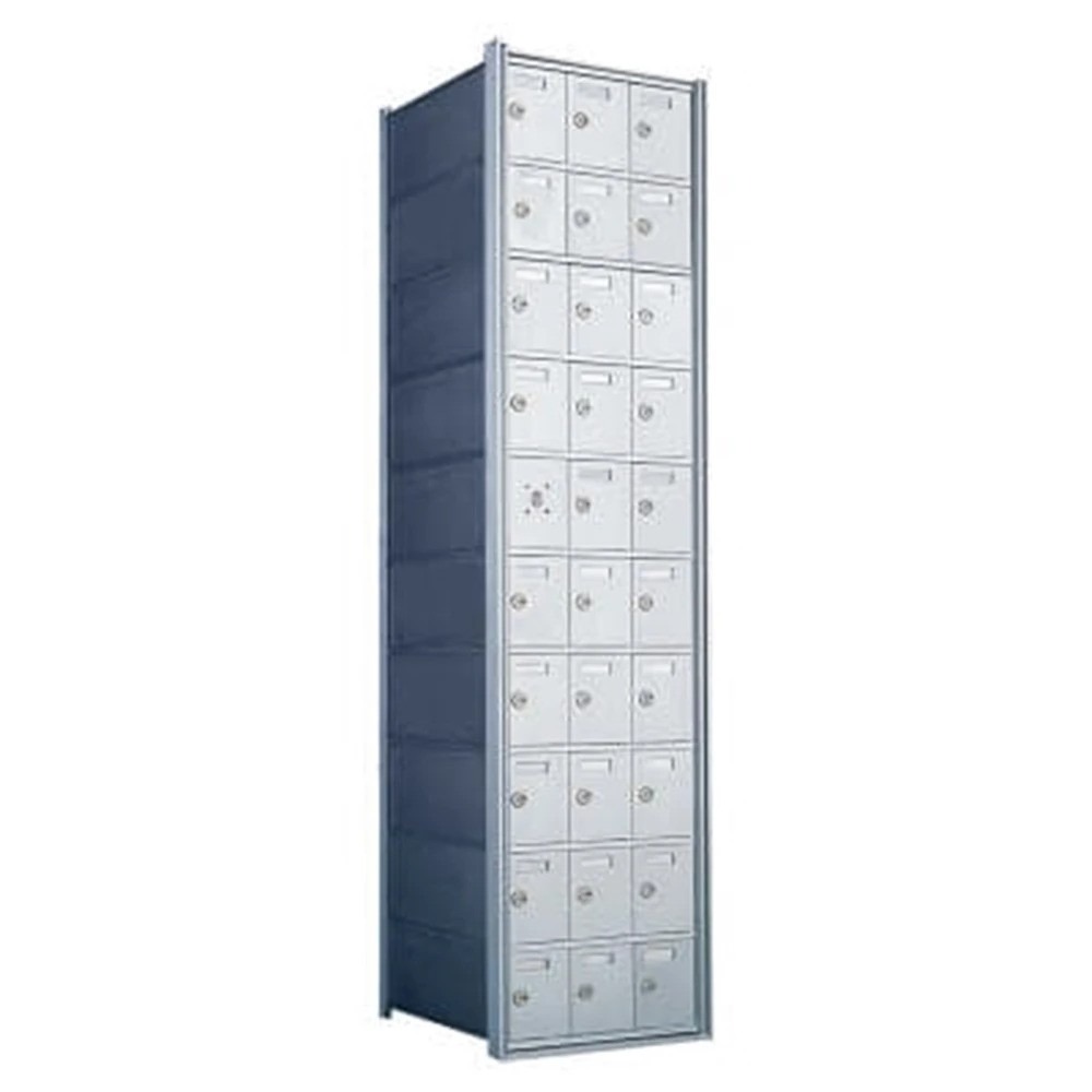 Mail Distribution Box 10 Doors High x 3 Doors (29 Tenants) 1600 Series Front-Load Private ...