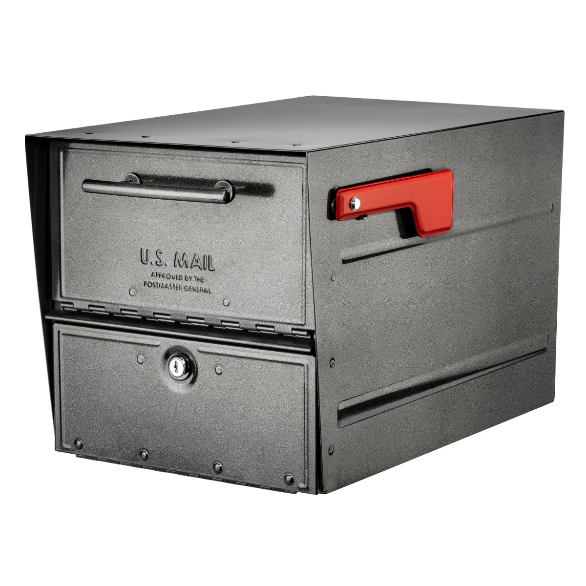 Architectural Oasis Eclipse Locking Post Mount Mailbox