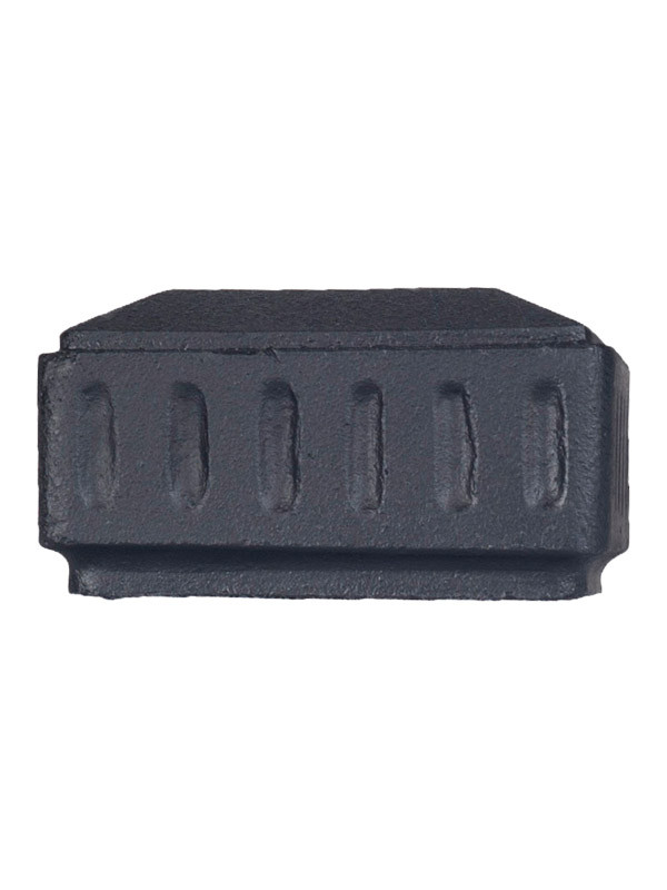 Imperial Square Cap with Grooves Finial 3 inches (FIN G)