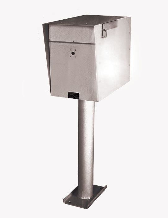 Custom Arrow Stainless Commercial Collection Box (Rear Access)