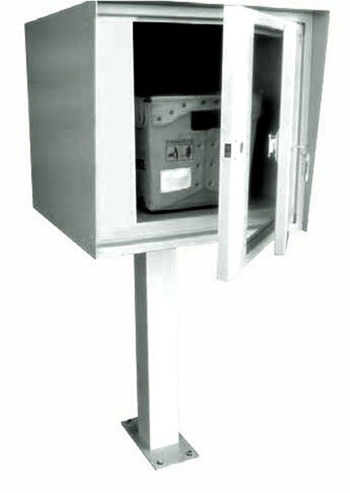Front Access Single Commercial Collection Box in Stainless