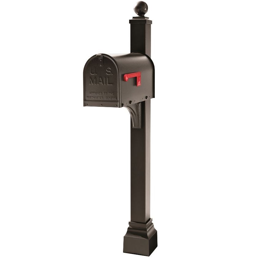 Janzer Mailbox and Post Combo - Choose Colors
