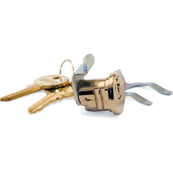 Hudson Cam Lock w/ 2 Keys Each - Lock Codes H4001-H5000 (Used On Af Horiz/Vert 2/19/07 and After)