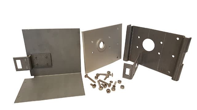 Postal/Master Door - 5 in. H x 6-3/8 in. W - Includes Door and All Hardware Required for 4B+ Compliance - High Security Kit