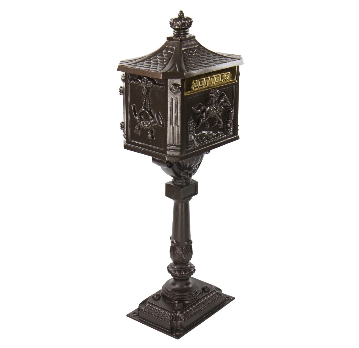 Amco Victorian Pedestal Locking Mailbox