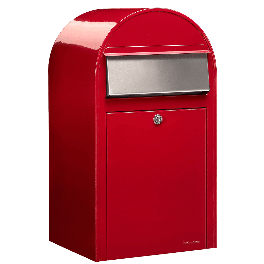 USPS Bobi Grande Front Access Red Mailbox