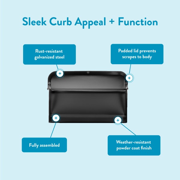 Architectural Cielo Wall Mount Mailbox