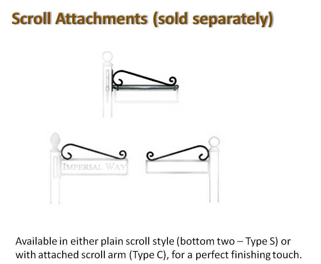 Street Blade Decorative Scroll
